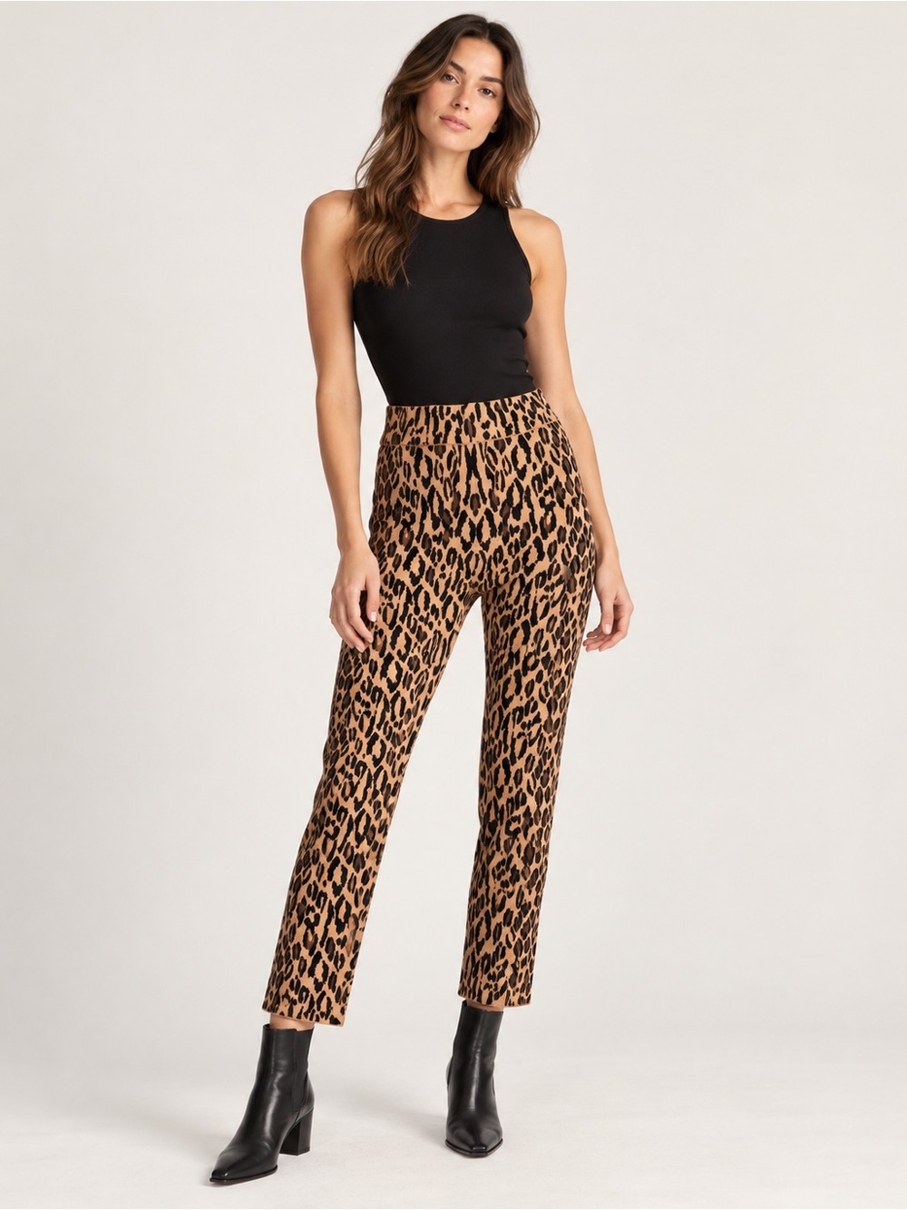 DIANE von FURSTENBERG Brooklyn Leopard-Print Pants